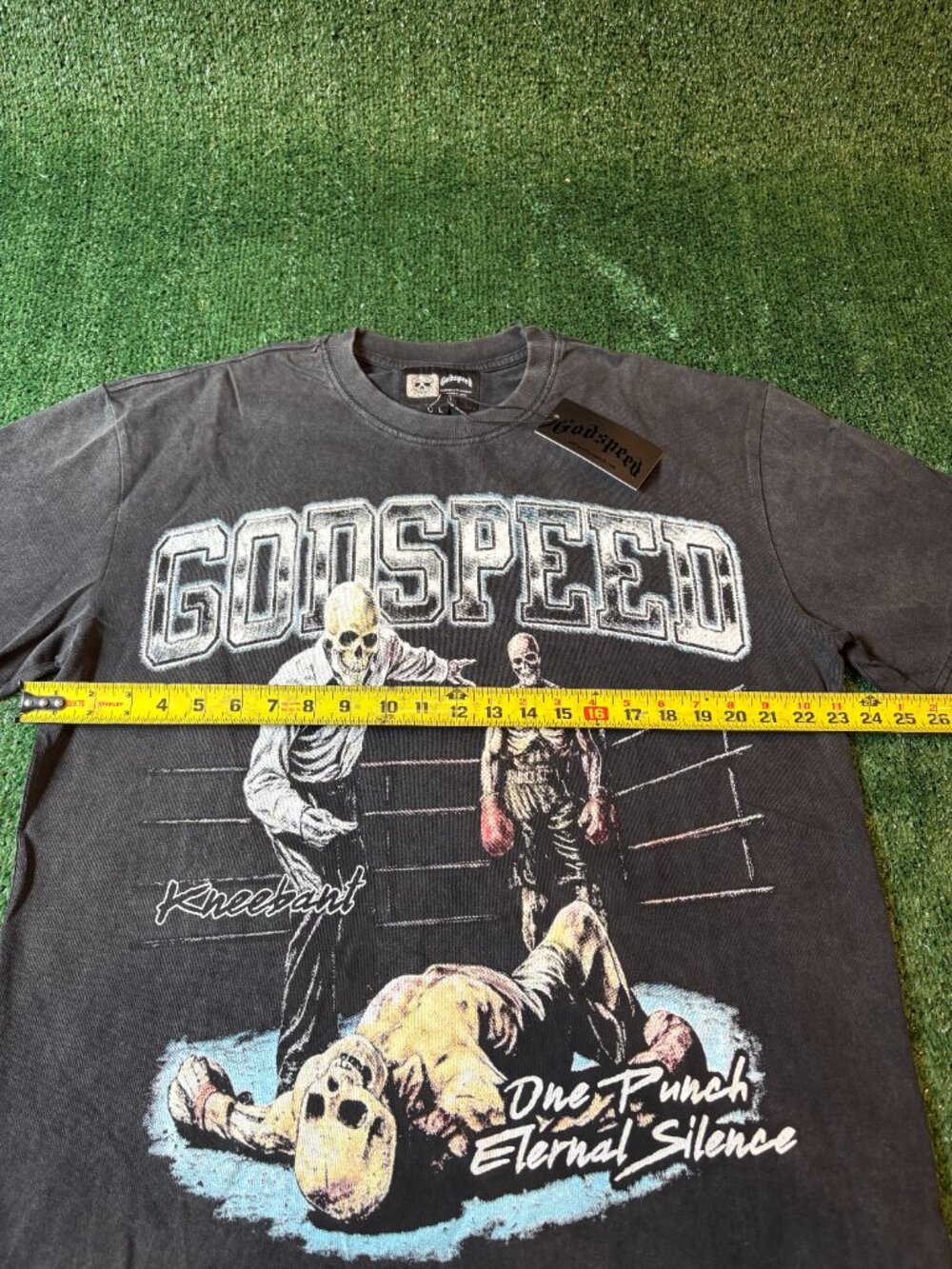 Godspeed Boxing Graphic Tee Vintage Wash NWT - Picture 8 of 8